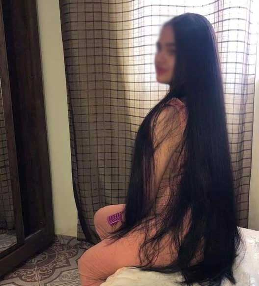 sexy call girl with long hair