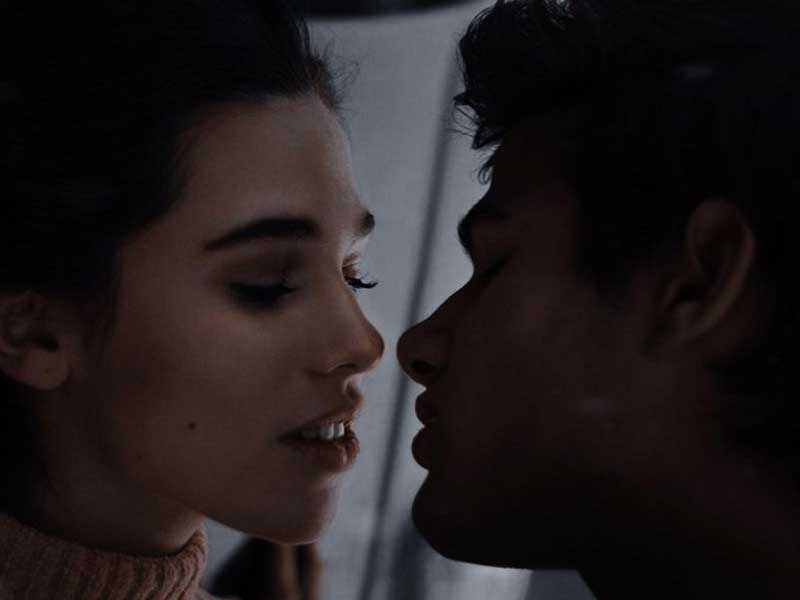 full romantic pose with a desi call girl